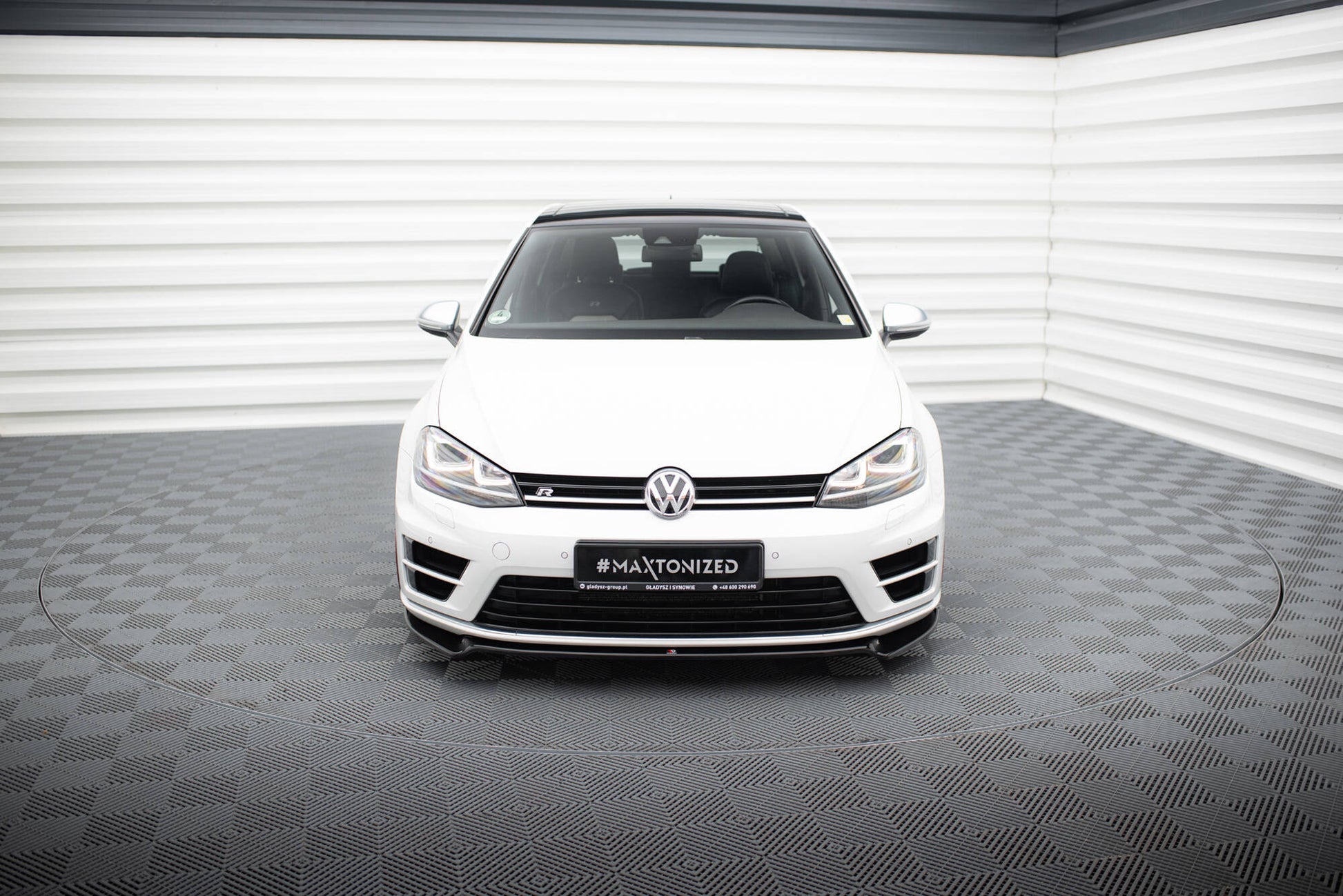 Set of Splitters Volkswagen Golf R Hatchback Mk7