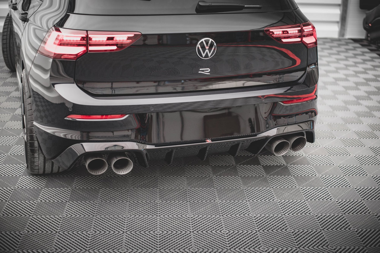 Set of Splitters Volkswagen Golf R Hatchback Mk8