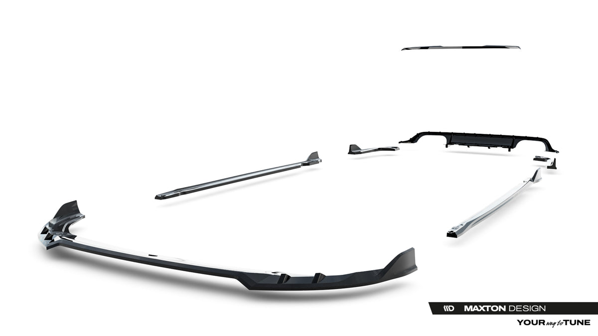Set of Splitters Volkswagen Golf R Variant Mk8 Facelift