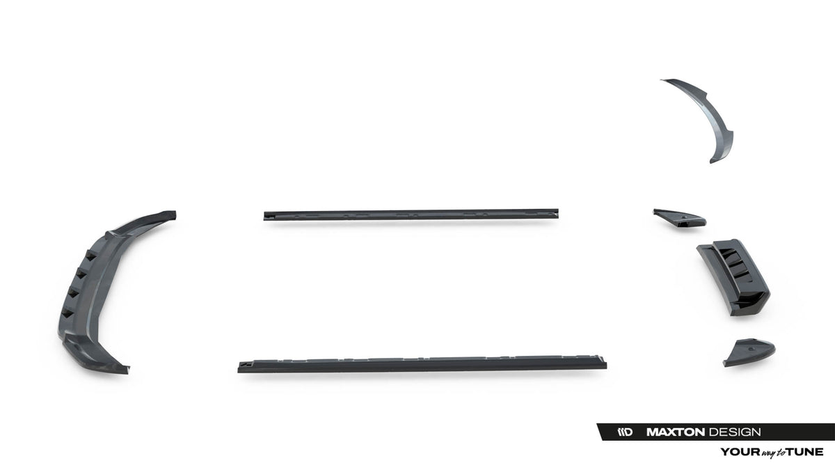 Set of Splitters Volkswagen T-Roc R Mk1