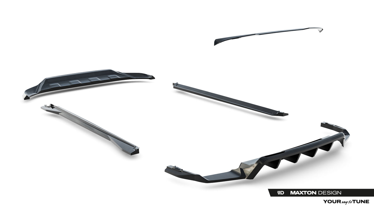 Set of Splitters Volkswagen Touareg R-Line Mk3 Facelift