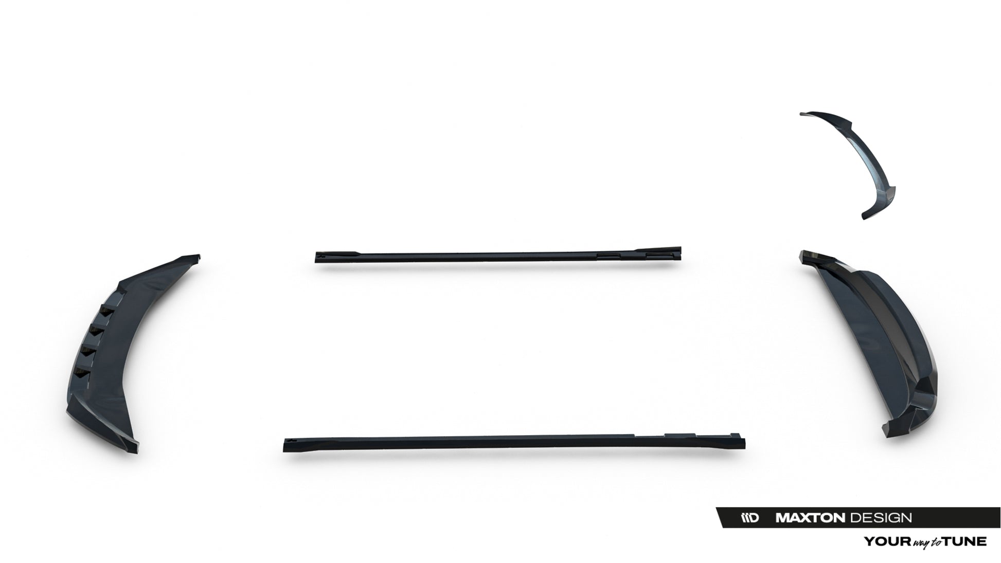 Set of Splitters Volvo EX30 Mk1