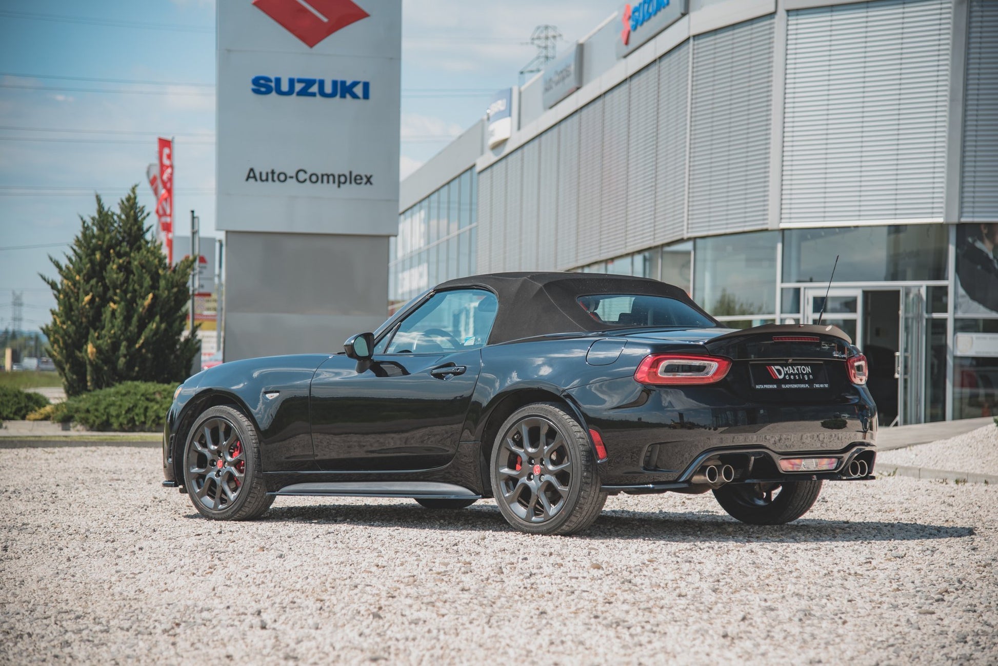 Side Skirts Diffusers Abarth 124 Spider