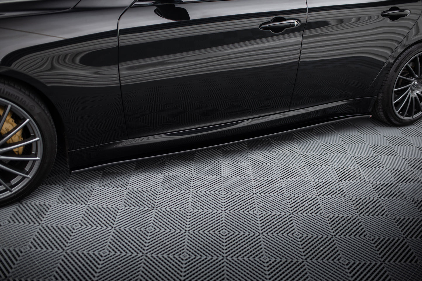 Side Skirts Diffusers Alfa Romeo Giulia Veloce