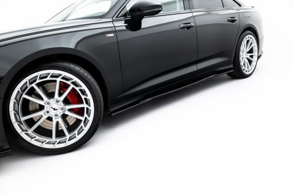 Side Skirts Diffusers Audi A6 S-Line / S6 C8 / C8 Facelift