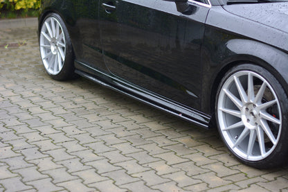 Side Skirts Diffusers Audi S3/A3 S-Line Hatchback 8V/8V Facelift