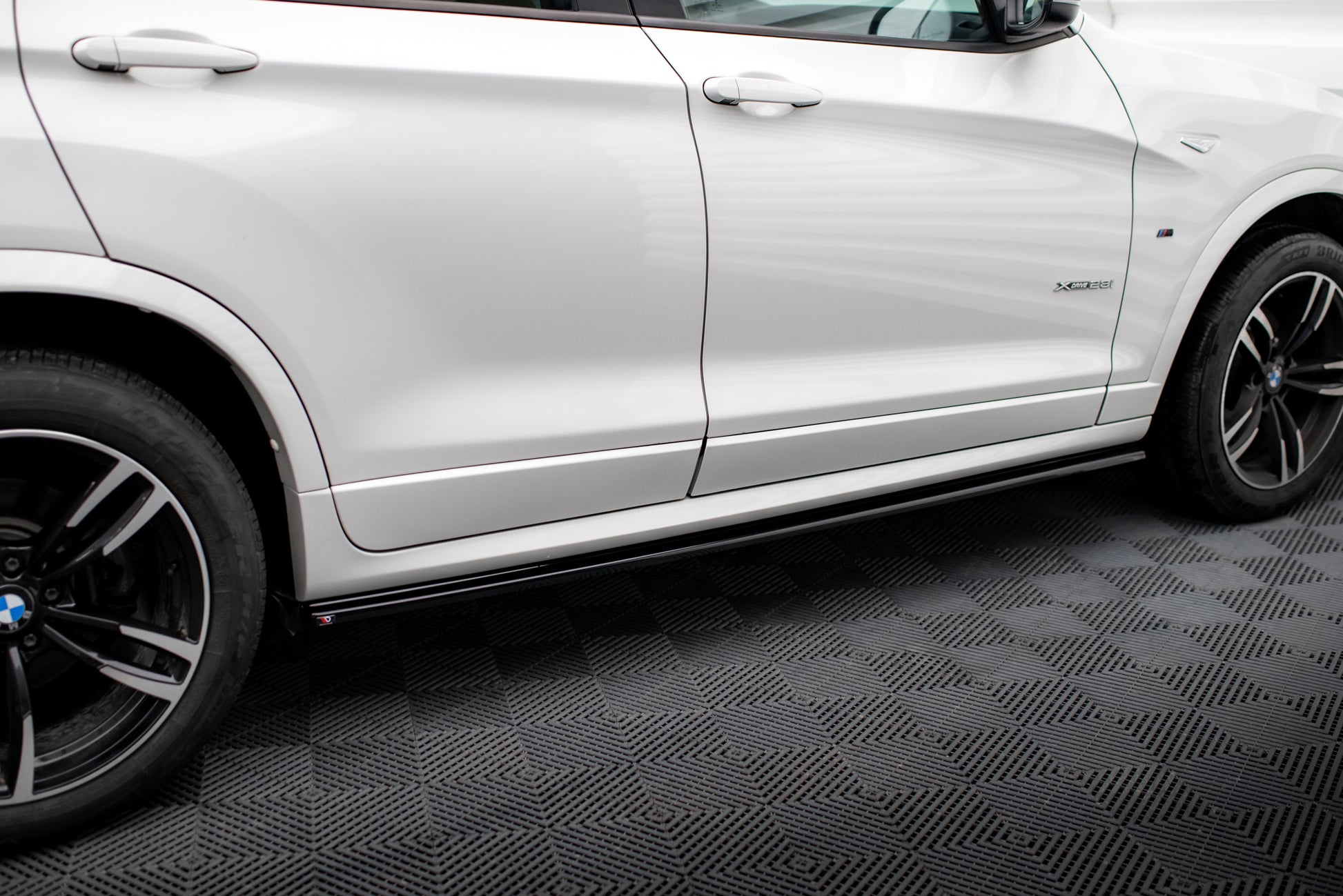 Side Skirts Diffusers BMW X3 M-Pack F25 Facelift