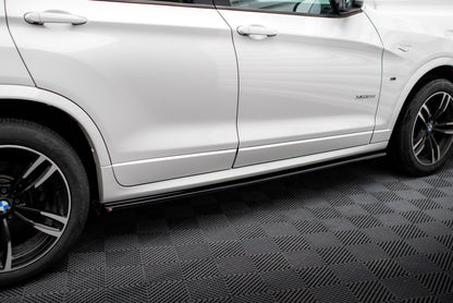 Side Skirts Diffusers BMW X3 M-Pack F25 Facelift