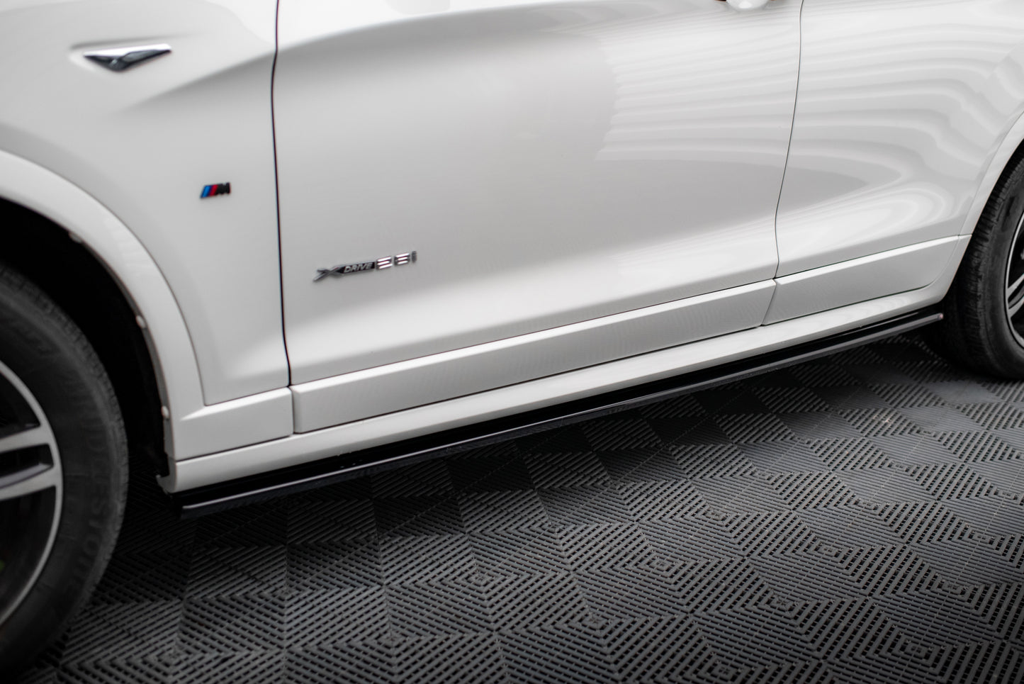 Side Skirts Diffusers BMW X3 M-Pack F25 Facelift