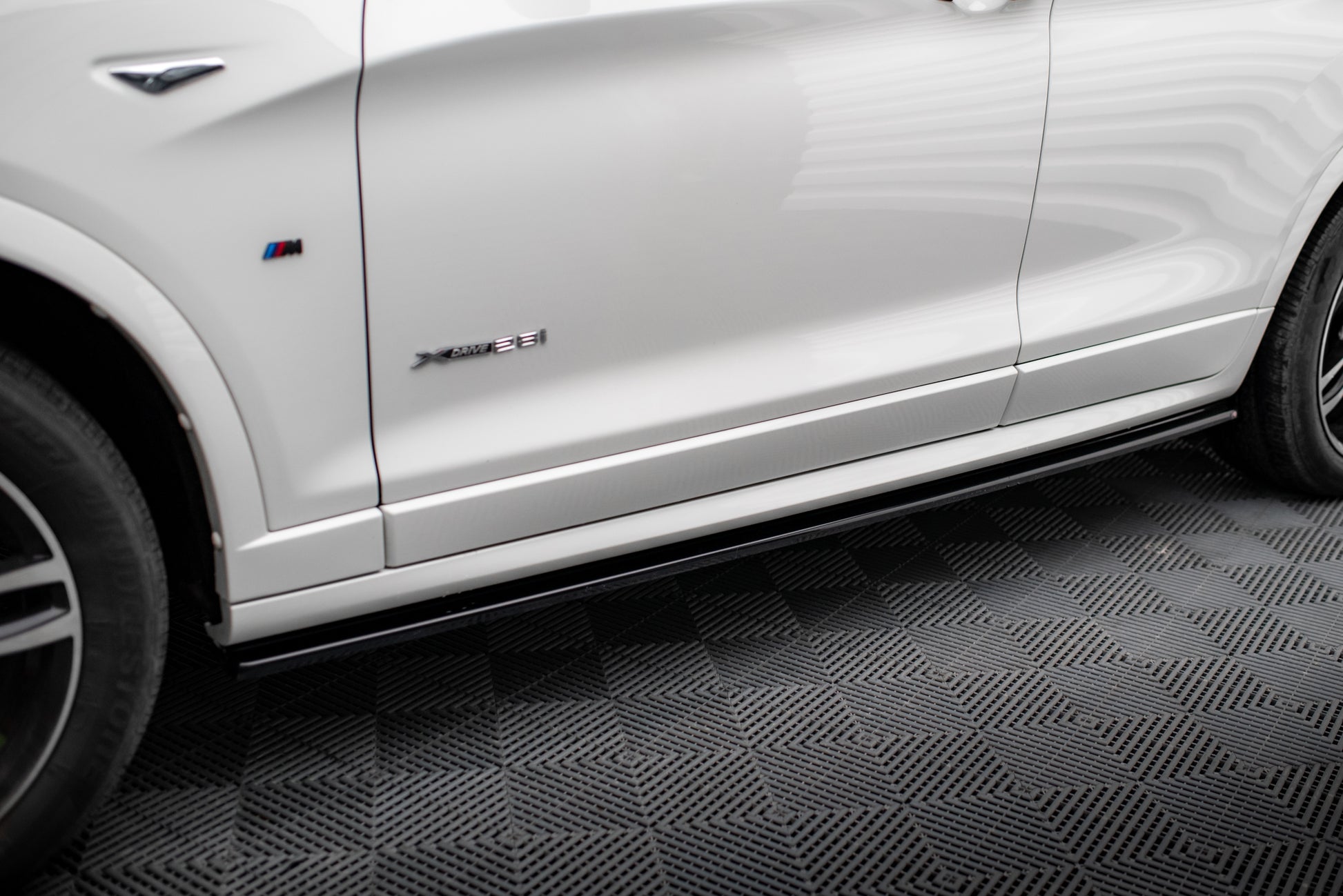 Side Skirts Diffusers BMW X3 M-Pack F25 Facelift