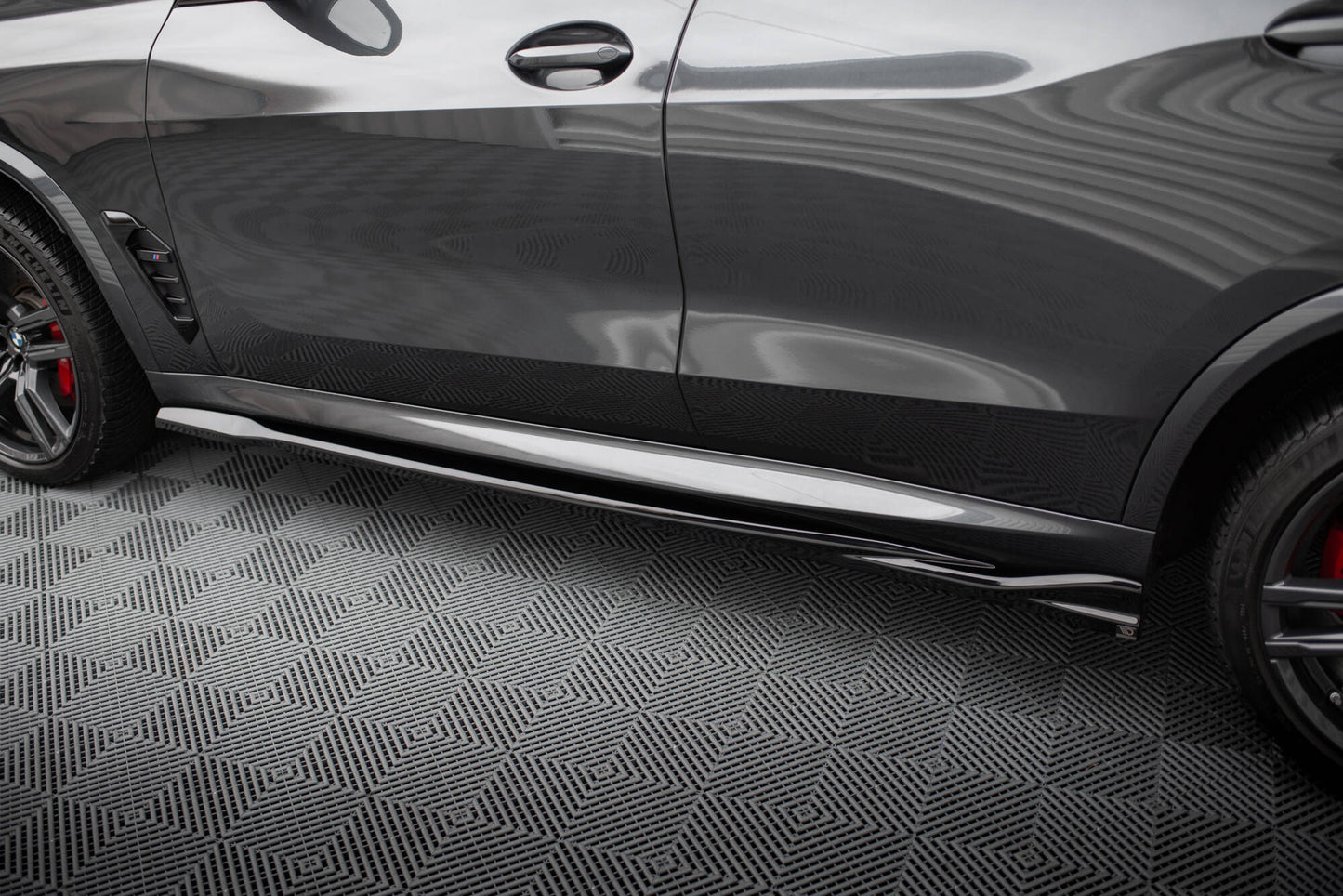 Side Skirts Diffusers BMW X5 M F95 / F95 Facelift