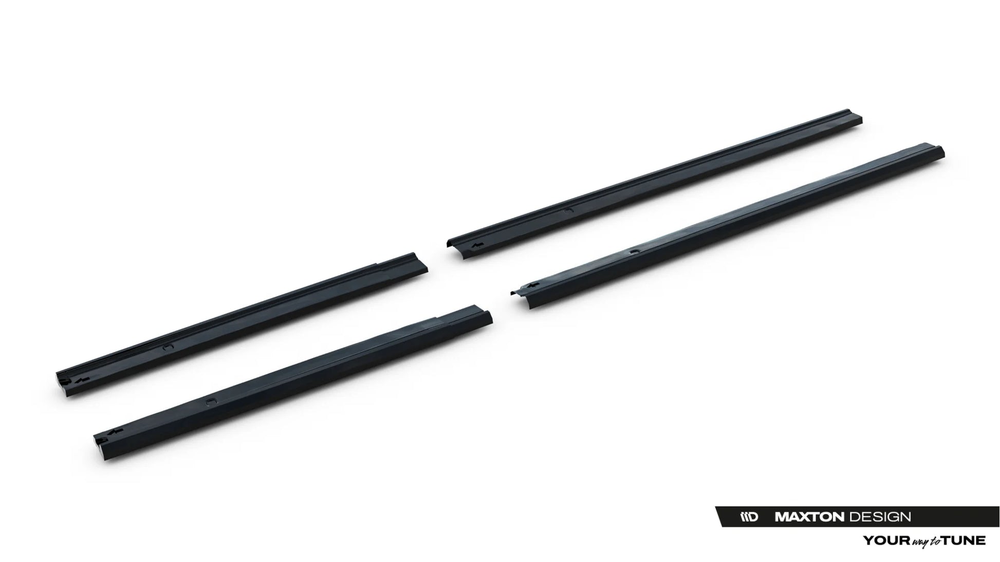 Side Skirts Diffusers Ford Transit Custom L2 / Tourneo Custom L2 Mk2