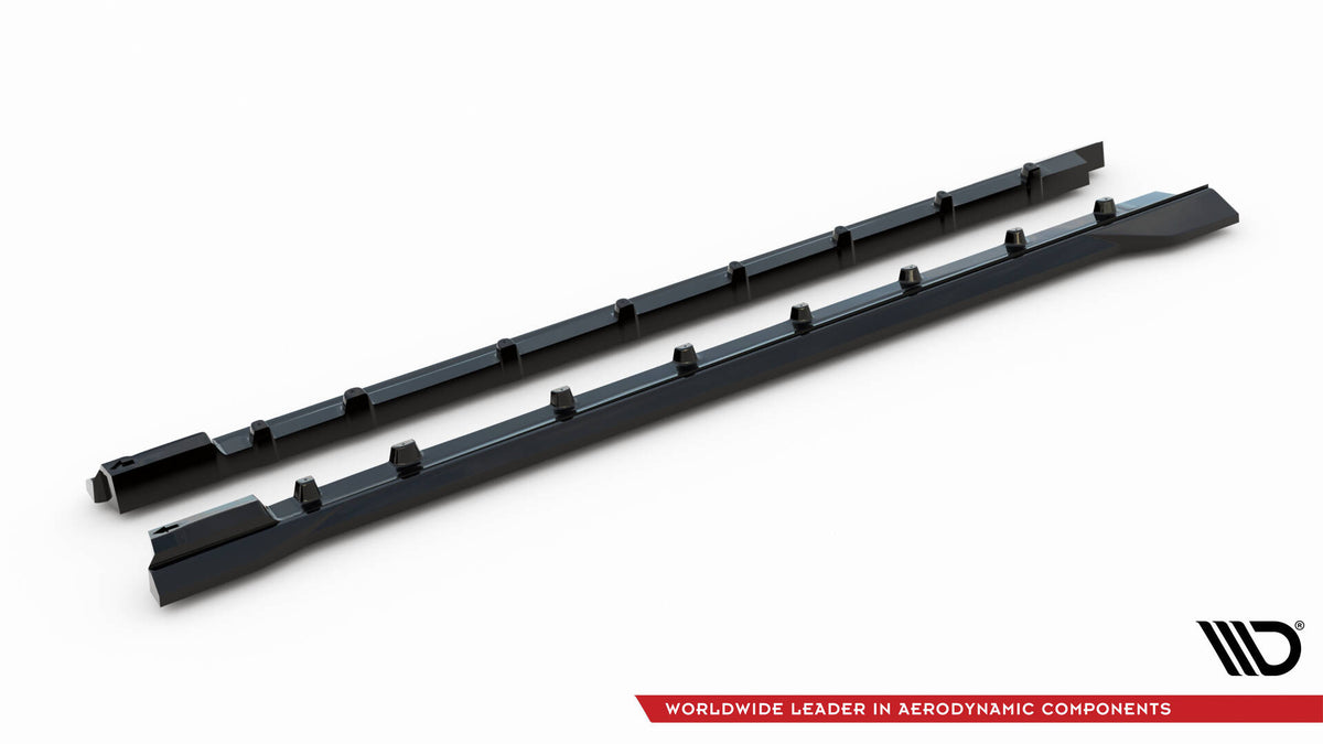 Side Skirts Diffusers Jaguar F-Pace R-Sport X761