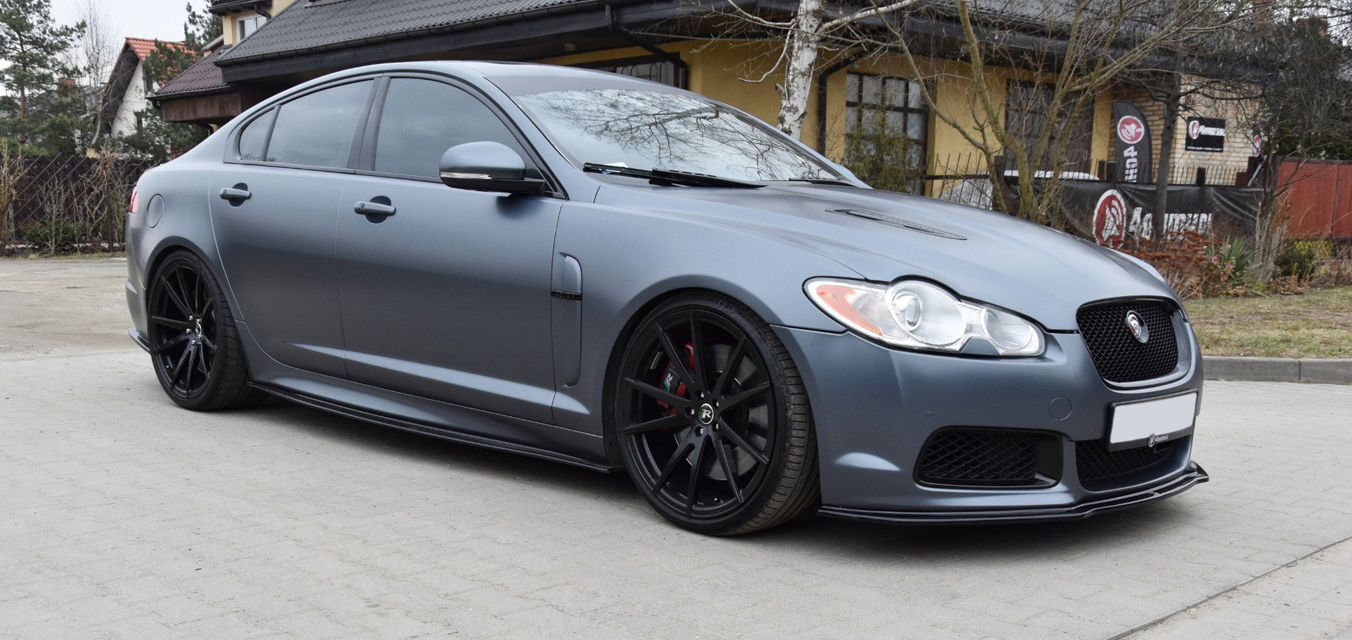 Side Skirts Diffusers Jaguar XF- R Mk1
