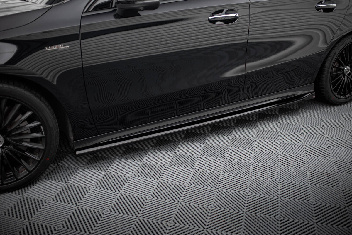 Side Skirts Diffusers Mercedes-AMG A35 / A AMG-Line W177 Facelift