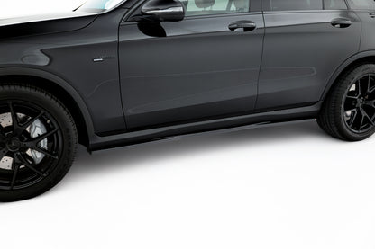 Side Skirts Diffusers Mercedes-AMG GLC 43 / AMG-Line SUV X253 Facelift