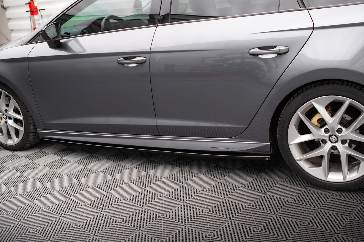 Side Skirts Diffusers Seat Leon Cupra / FR / Standard Aero Mk3 / Mk3 Facelift