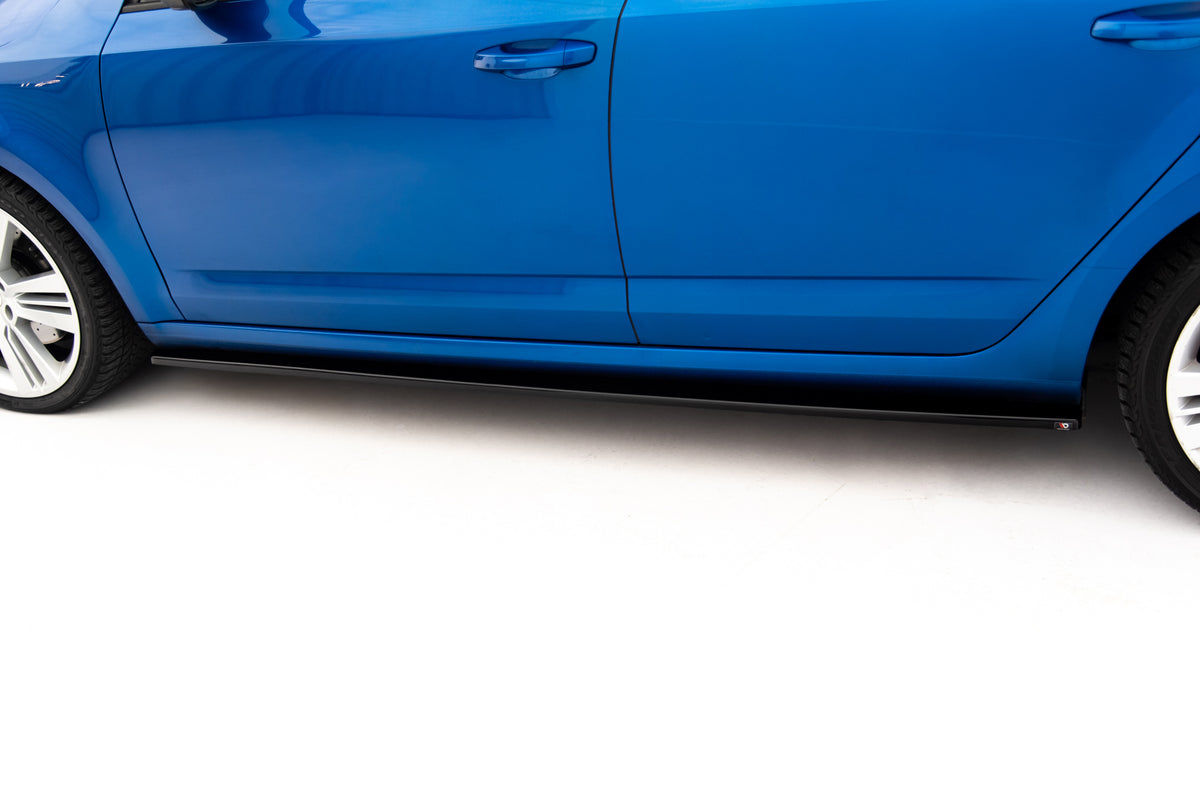 Side Skirts Diffusers Skoda Octavia RS Hatchback / Combi Mk3 / Mk3 Facelift