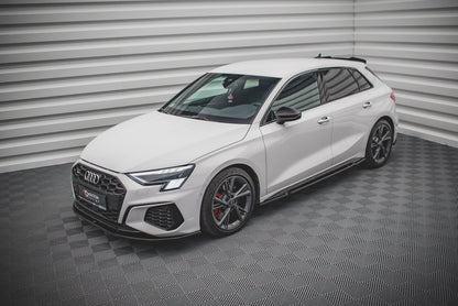 Side Skirts Diffusers V.1 Audi S3 / A3 S-Line Sportback / Sedan 8Y / 8Y Facelift