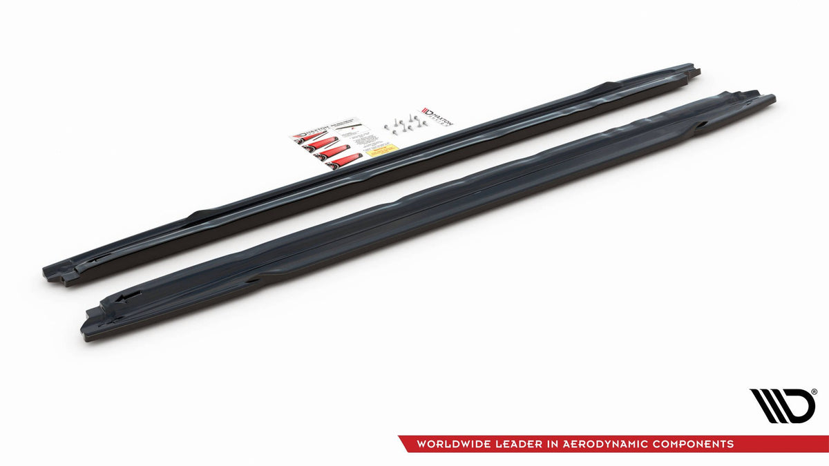 Side Skirts Diffusers V.1 Audi S3 / A3 S-Line Sportback / Sedan 8Y / 8Y Facelift