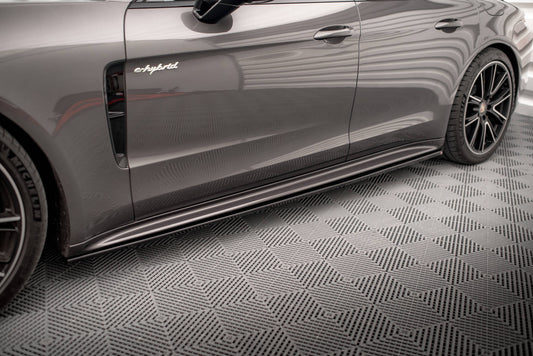 Side Skirts Diffusers V.1 Porsche Panamera Turbo S E-Hybrid / Panamera E-Hybrid / Panamera 4S 971