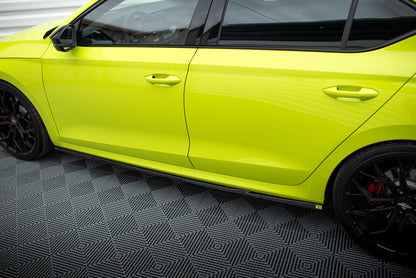 Side Skirts Diffusers V.1 Skoda Octavia RS Liftback / Combi Mk4