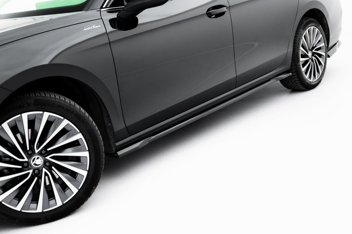Side Skirts Diffusers V.1 Skoda Superb Mk4