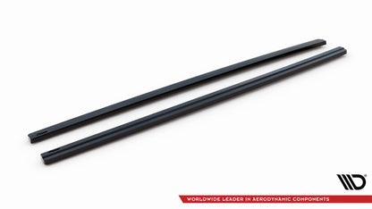Side Skirts Diffusers V.1 Volkswagen Golf GTI / GTD Mk7 / Mk7 Facelift  (wide)
