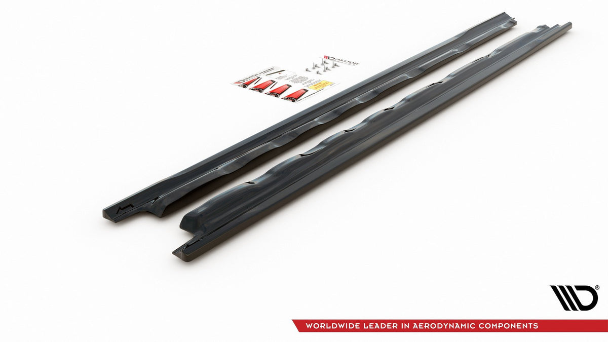 Side Skirts Diffusers V.1 Volkswagen Golf Hatchback Mk8