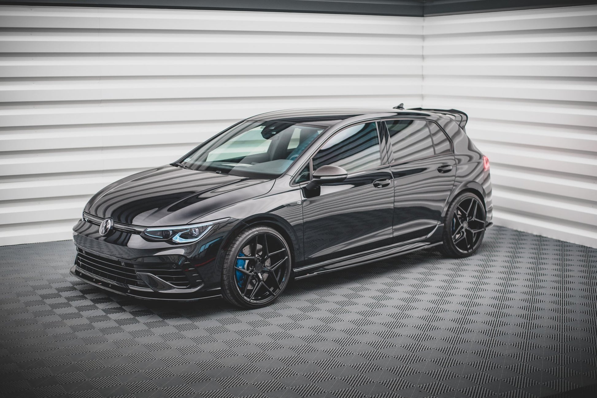 Side Skirts Diffusers V.1 Volkswagen Golf R Hatchback Mk8