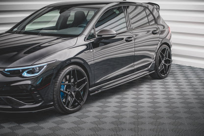 Side Skirts Diffusers V.1 Volkswagen Golf R Hatchback Mk8