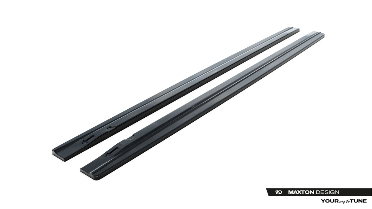 Side Skirts Diffusers V.2 Audi A4 / A4 S-Line / S4 B8