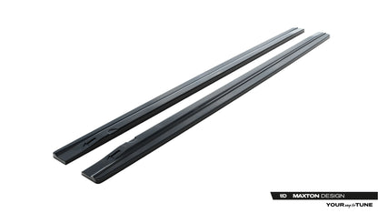 Side Skirts Diffusers V.2 Audi A4 / A4 S-Line / S4 B8