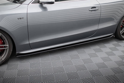 Side Skirts Diffusers V.2 Audi S5 / A5 S-Line Coupe 8T / 8T Facelift