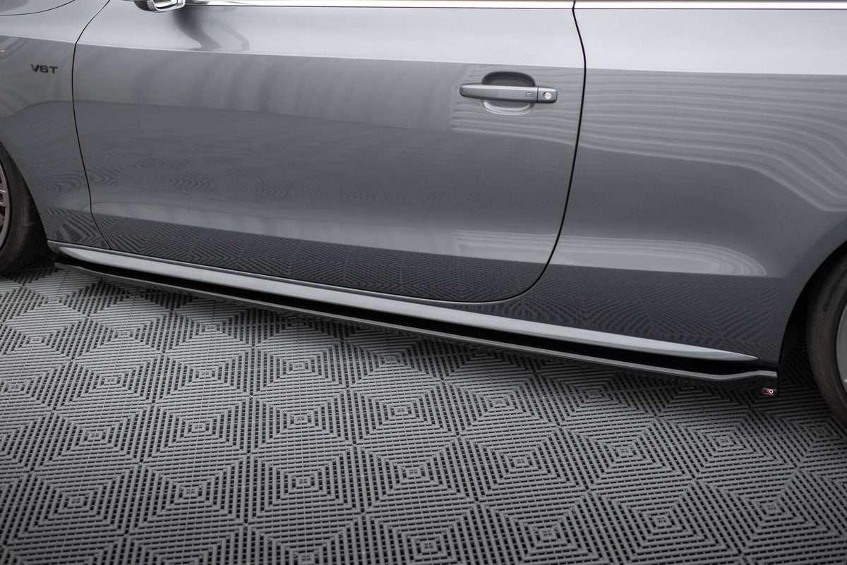 Side Skirts Diffusers V.2 Audi S5 / A5 S-Line Coupe 8T / 8T Facelift