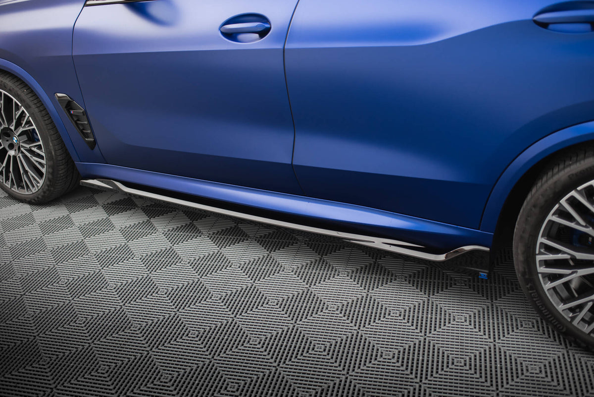 Side Skirts Diffusers V.2 BMW X5 M-Pack G05 Facelift