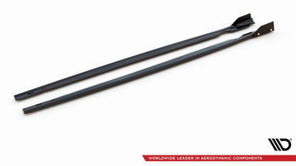 Side Skirts Diffusers V.2 + Flaps Volkswagen Golf R Hatchback Mk8