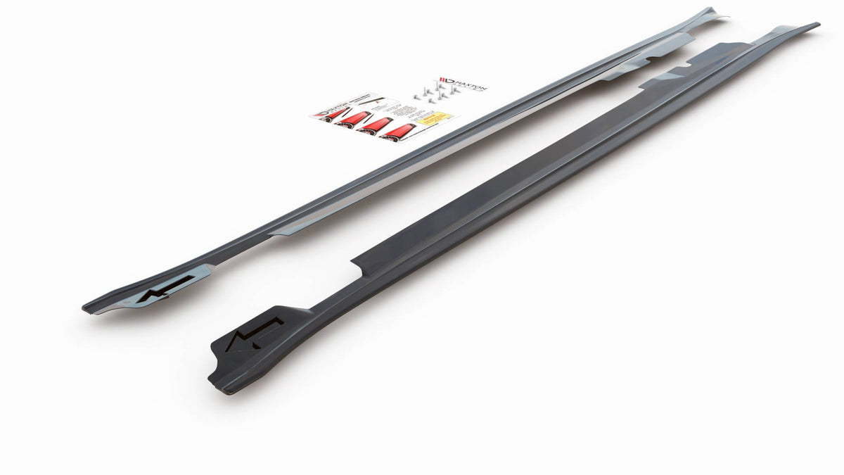 Side Skirts Diffusers V.2 Porsche Panamera Turbo 970 Facelift