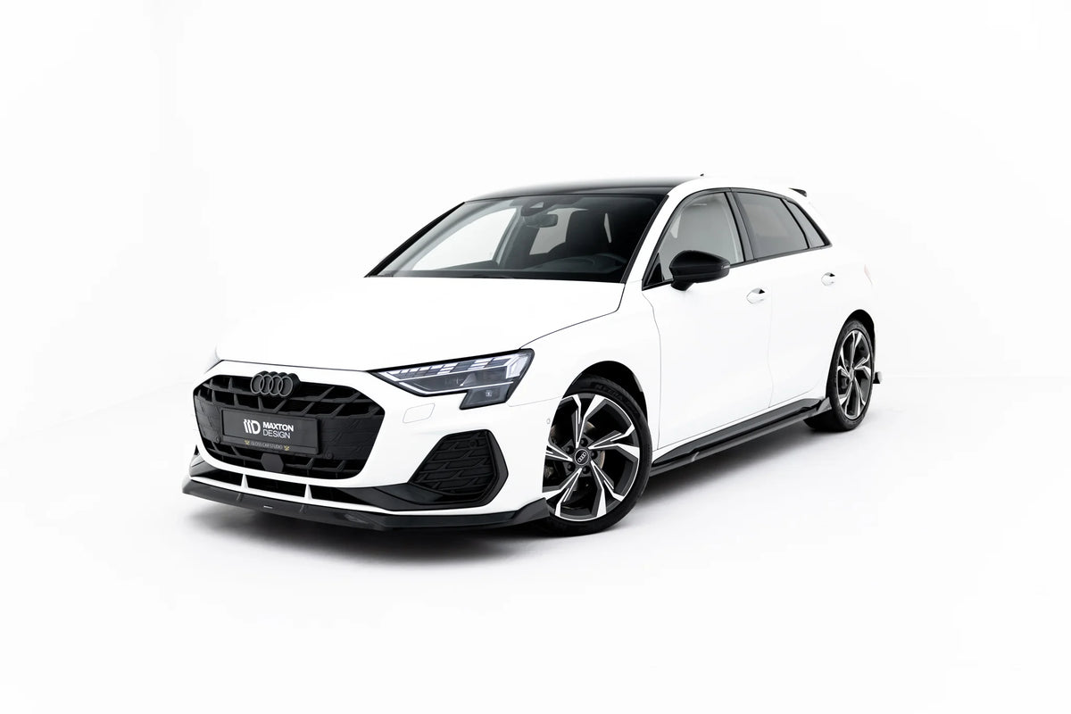 Side Skirts Diffusers V.3 Audi S3 Sportback / A3 S-line Sportback 8Y / 8Y Facelift