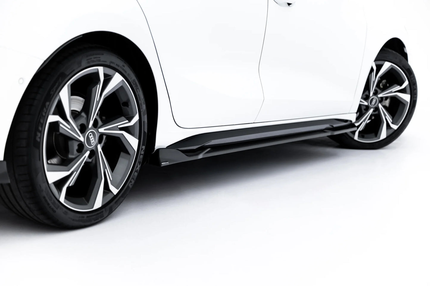 Side Skirts Diffusers V.3 Audi S3 Sportback / A3 S-line Sportback 8Y / 8Y Facelift