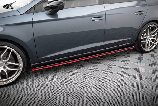 Side Skirts Diffusers V.3 Seat Leon Mk3 Cupra/ FR Facelift