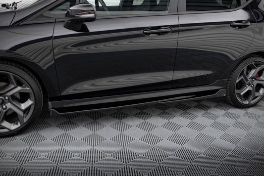 Side Skirts Diffusers V.4 Ford Fiesta Mk8 ST / ST-Line