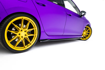 Side Skirts Diffusers V.5 Volkswagen Golf R Hatchback Mk8 / Mk8 Facelift
