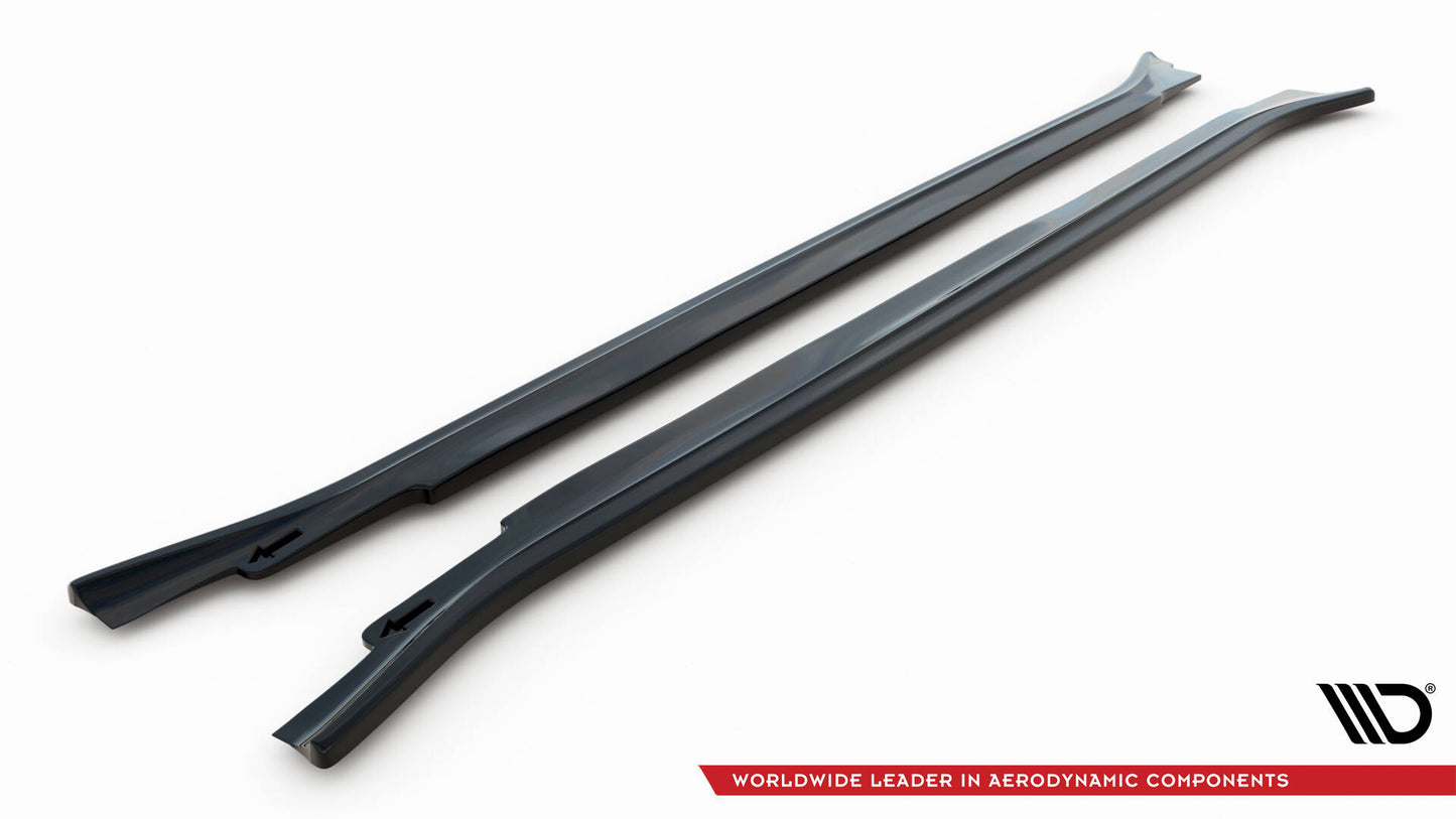 Side skirts Diffusers for BMW X5 M-Pack E70 Facelift