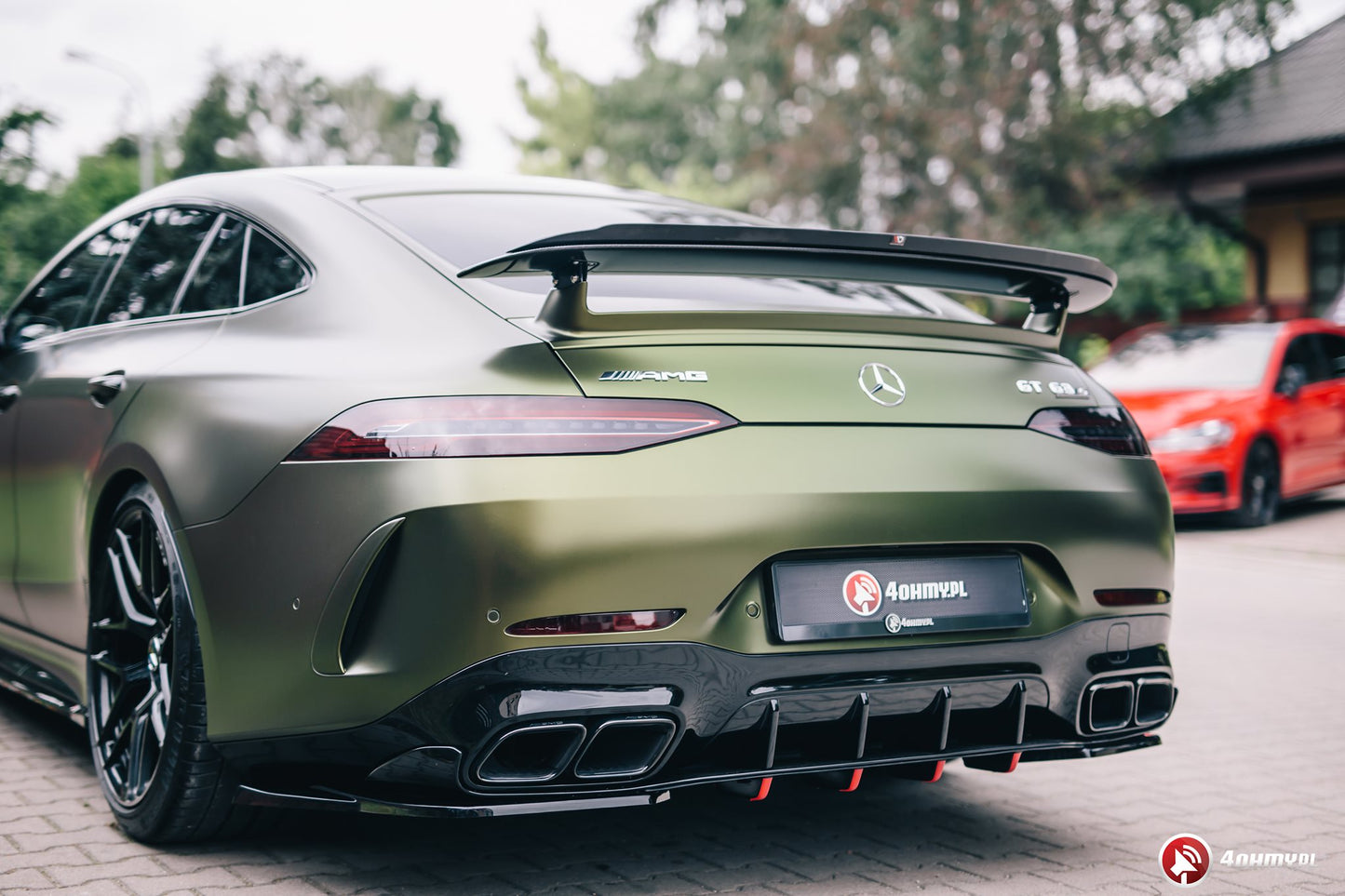 Spoiler Cap Mercedes-AMG GT 63S 4-Door Coupe X290