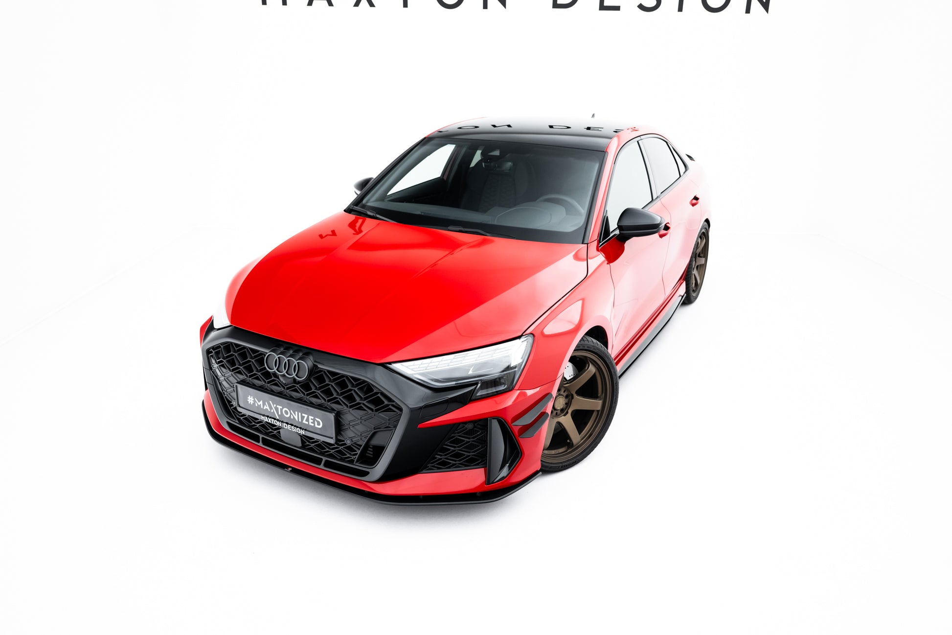 Street Pro Front Splitter Audi RS3 Sedan 8Y Facelift