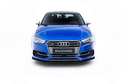 Street Pro Front Splitter Audi S3 / A3 S-Line Sedan 8V
