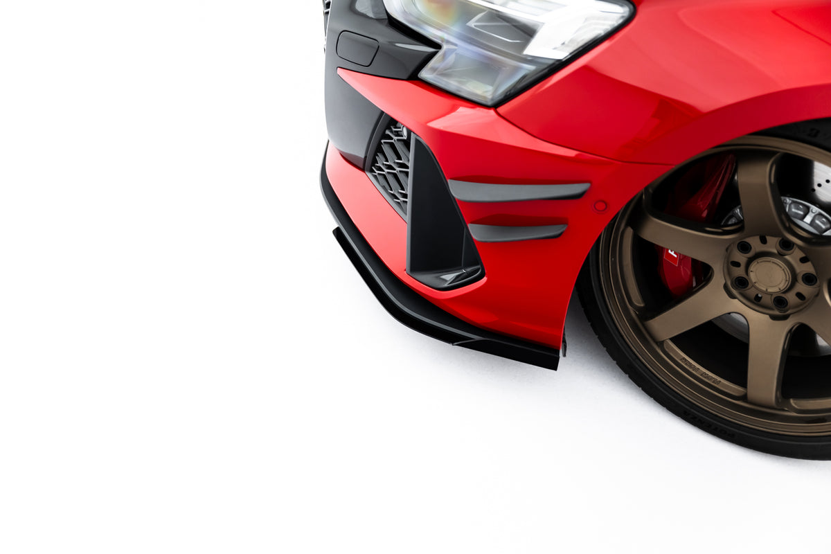 Street Pro Front Splitter + Flaps Audi RS3 Sedan 8Y Facelift