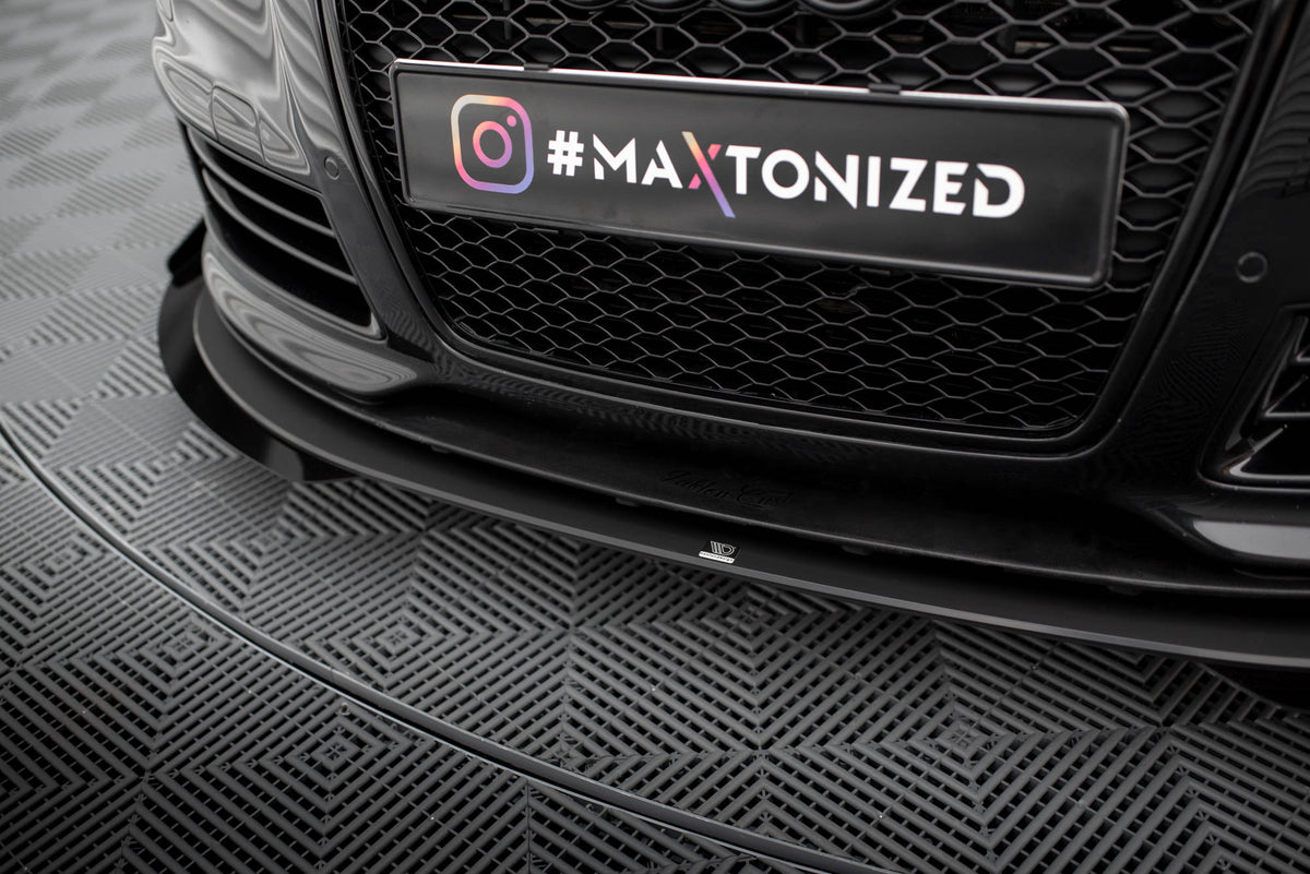 Street Pro Front Splitter + Flaps Audi RS6 Avant C6