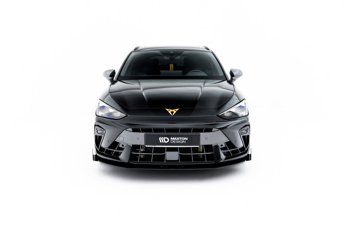 Street Pro Front Splitter + Flaps Cupra Leon ST / Hatchback Mk1 Facelift